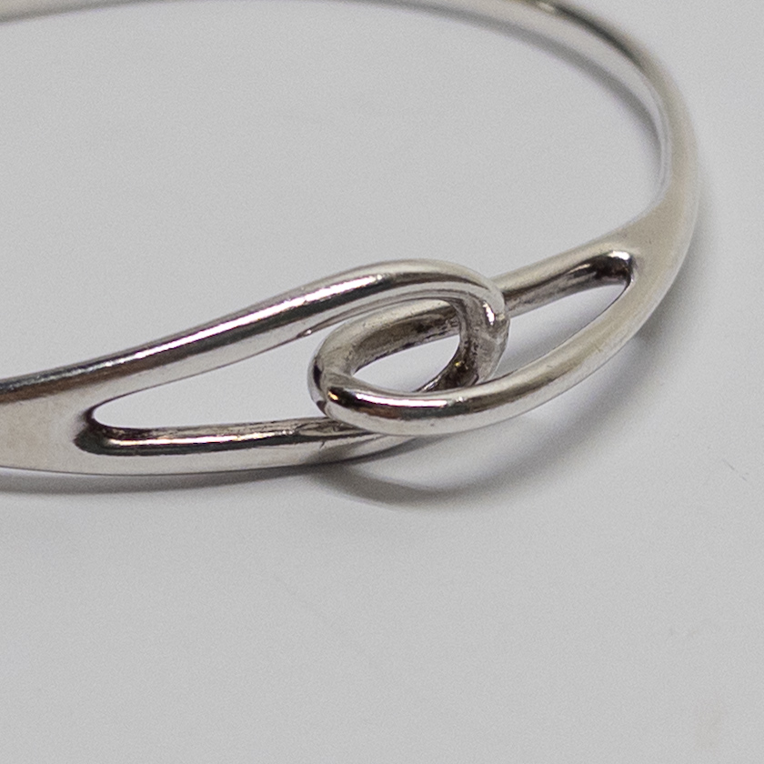 Tiffany & Co. Sterling Sliver Infinity Bangle