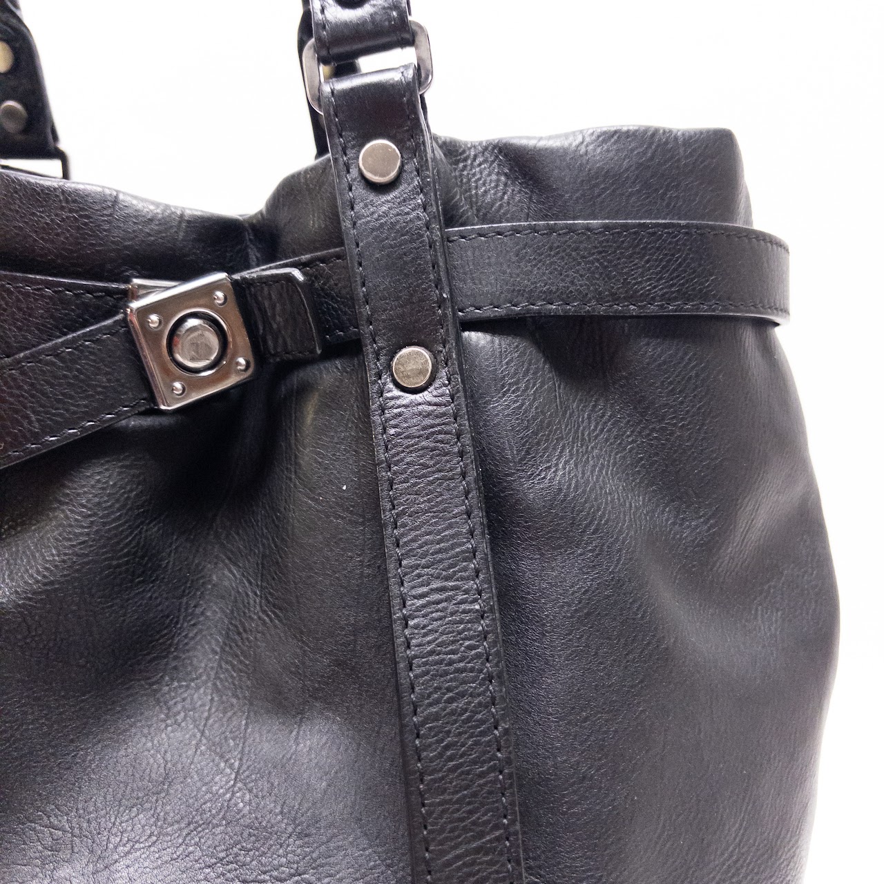 Lanvin Kentucky Leather Tote Bag