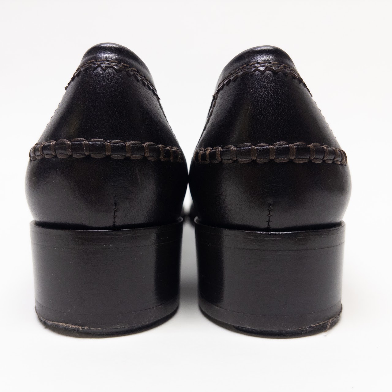 Salvatore Ferragamo Omega Charm Tassel Loafers