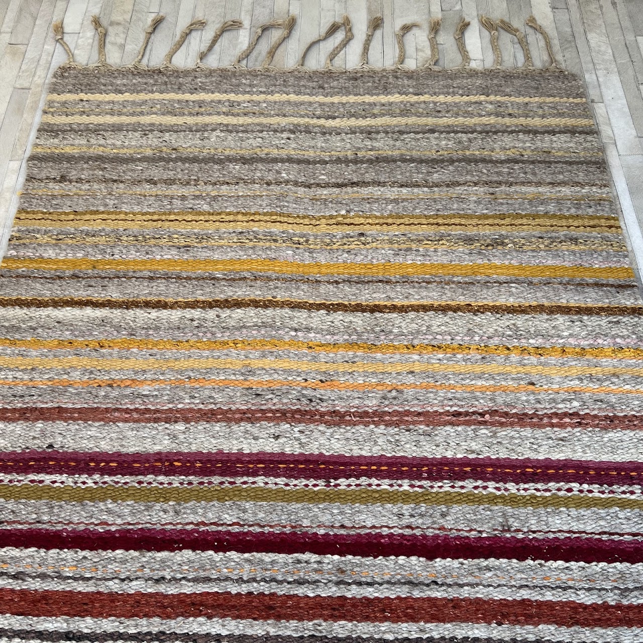 Edwina Bringle Handwoven Wool Area Rug