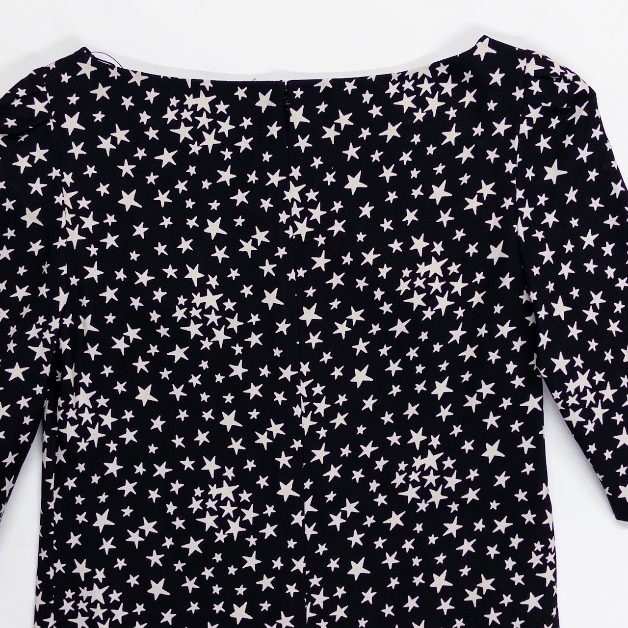 Saint Laurent New Star Print Shift Dress