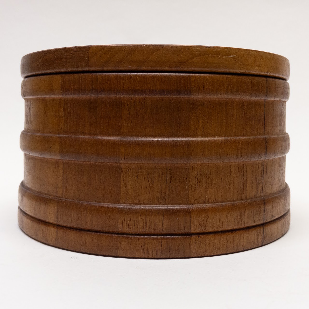 Dansk Banded teak Ice Bucket