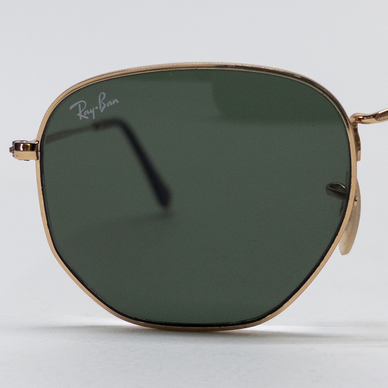 Ray -Ban Hexagonal Flat Lens Unisex Sunglasses