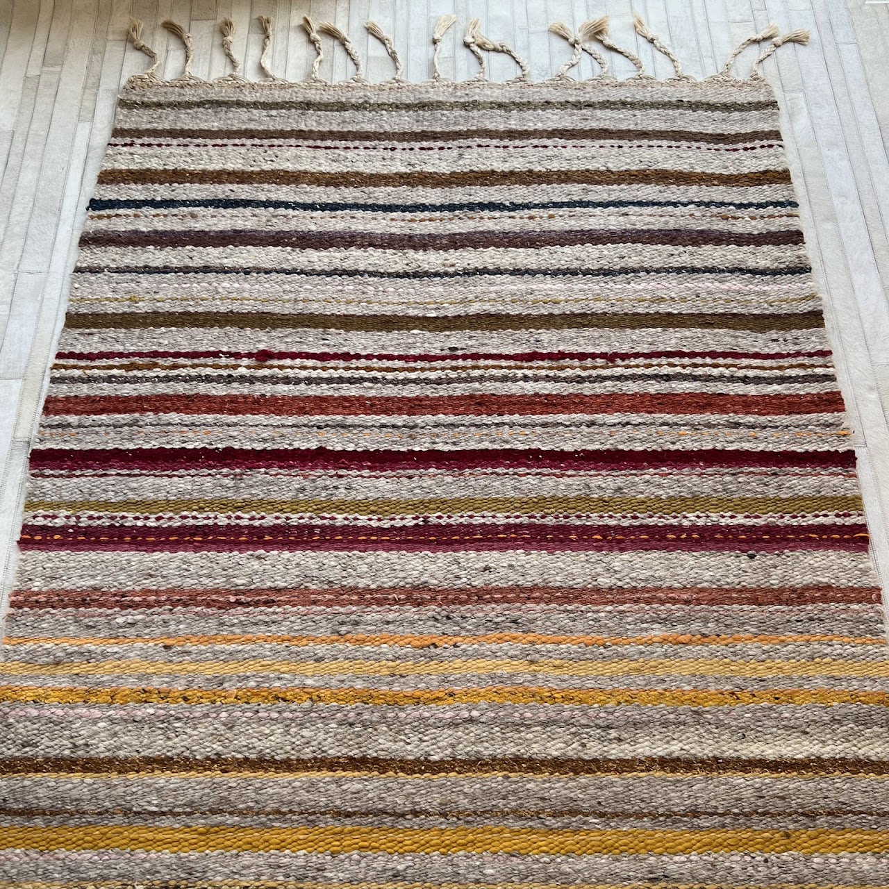 Edwina Bringle Handwoven Wool Area Rug