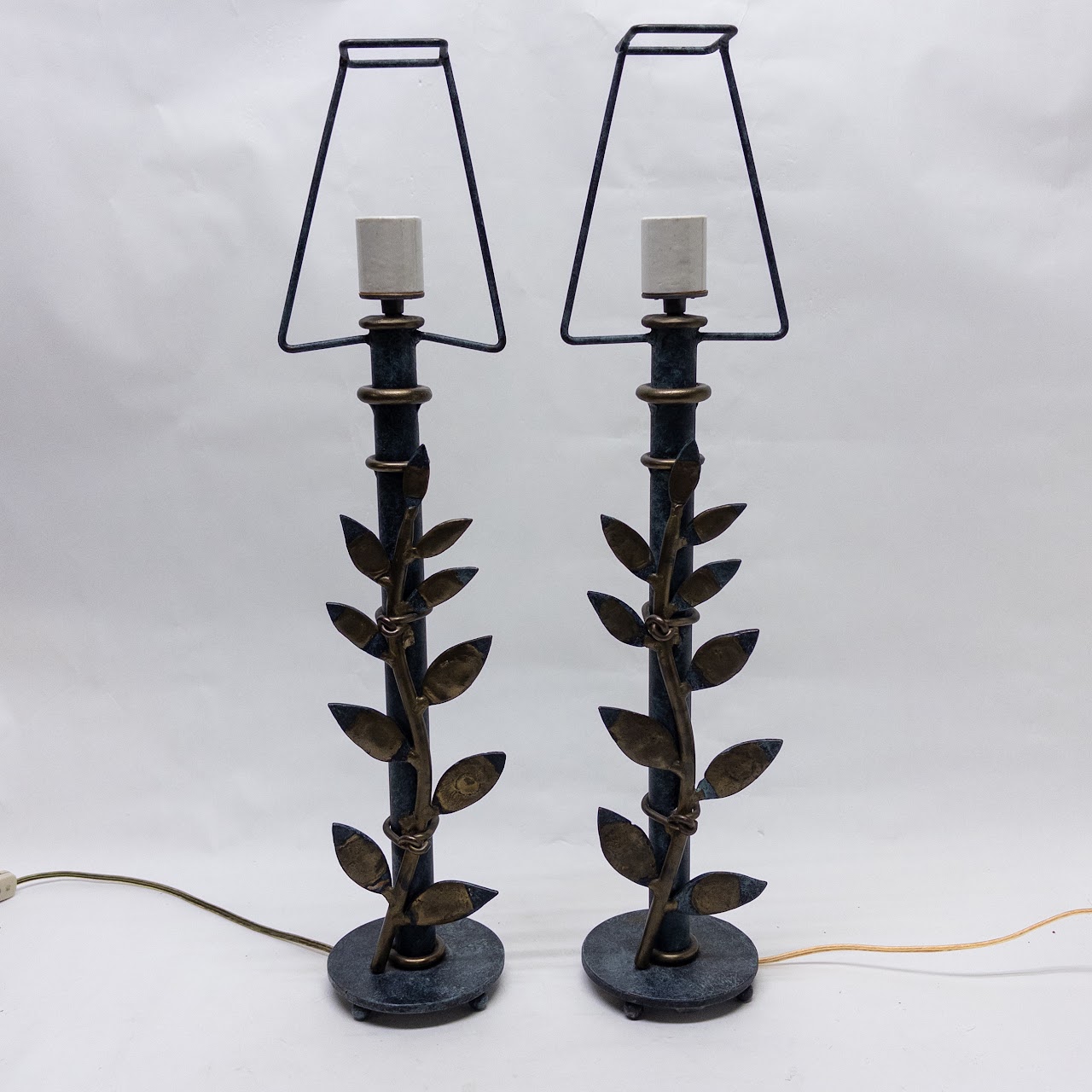 Mario Villa Vine Lamp Pair