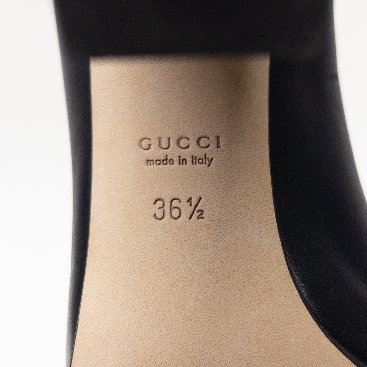 Gucci Horsebit Block Heel Pumps