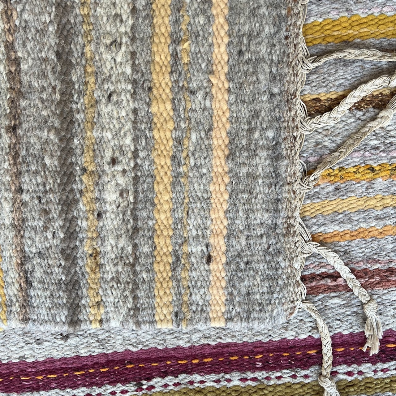 Edwina Bringle Handwoven Wool Area Rug