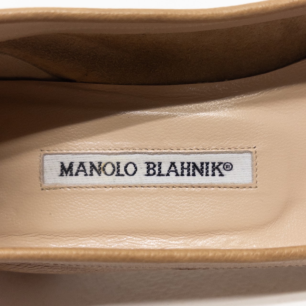 Manolo Blahnik Pointy Toe Flats