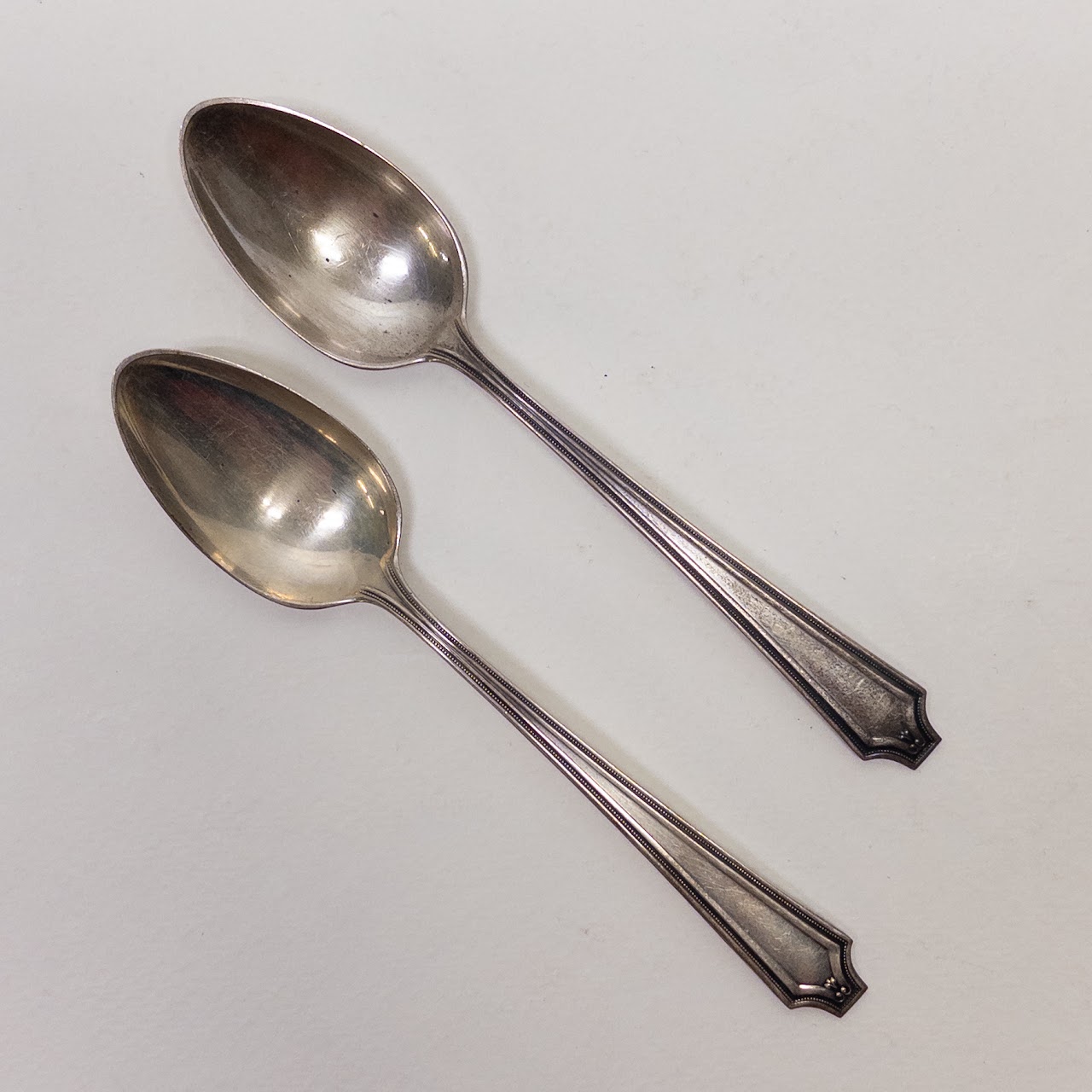 Sterling Silver Set of Six Spoons