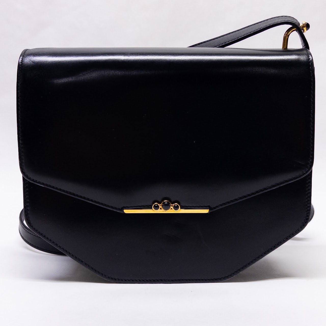 Gucci Beveled Bottom Shoulder Bag