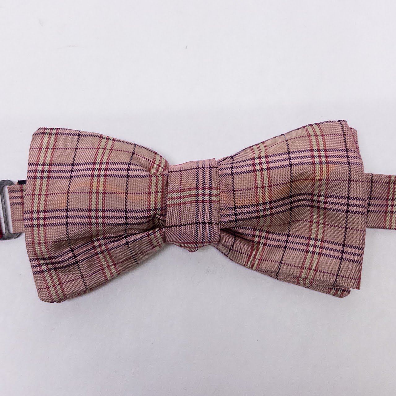 Burberry Silk Clip On Bowtie