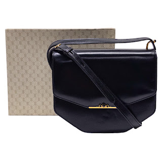 Gucci Beveled Bottom Shoulder Bag