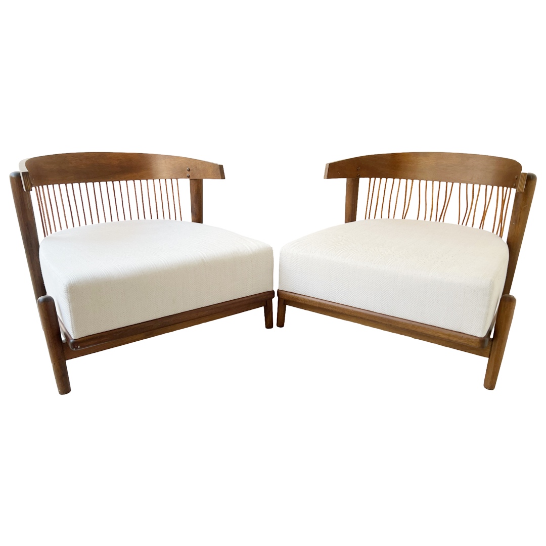 Florense Schuster & Fernando Brunoro Studio Lidoca Armchair Pair