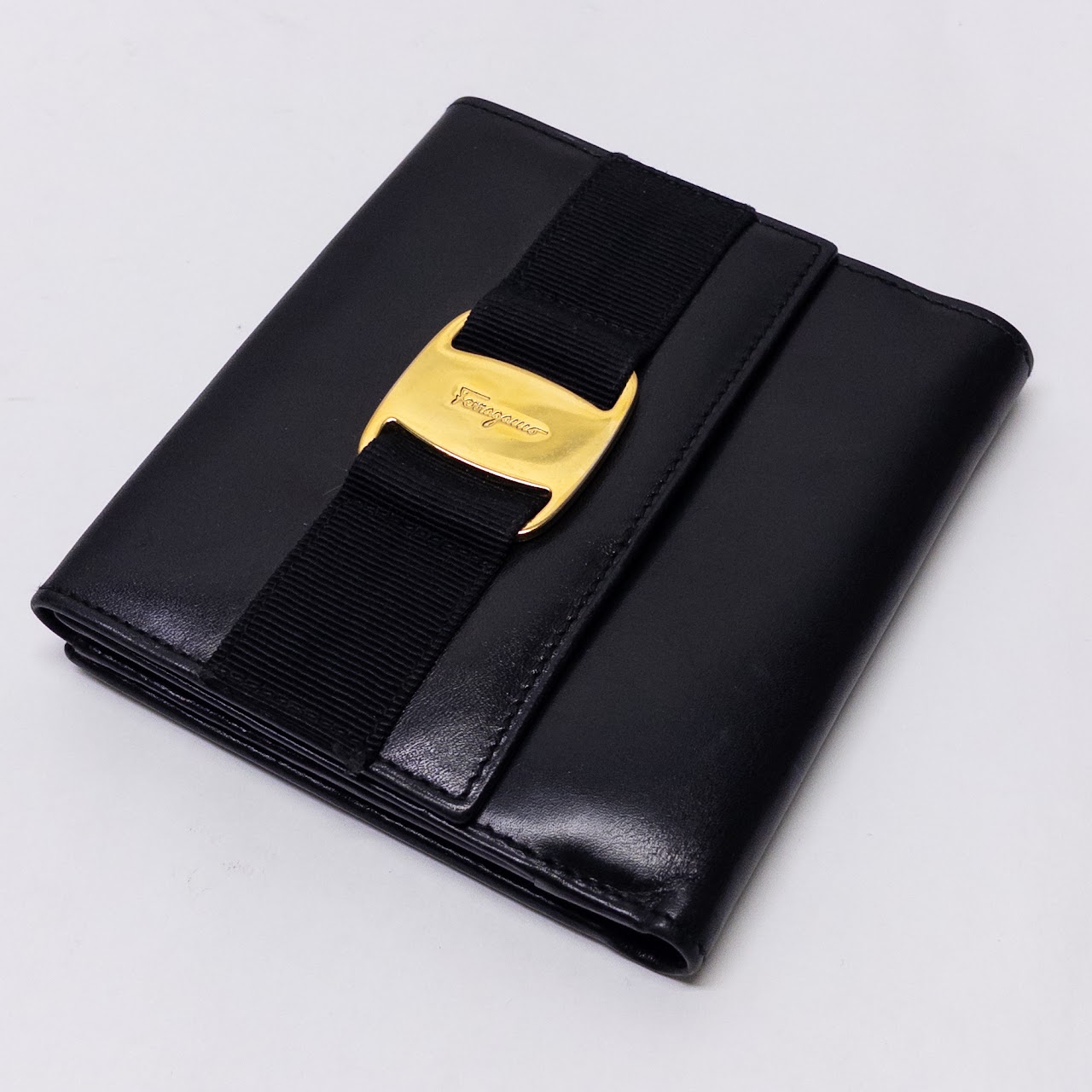 Salvatore Ferragamo Vara Tri-Fold Wallet