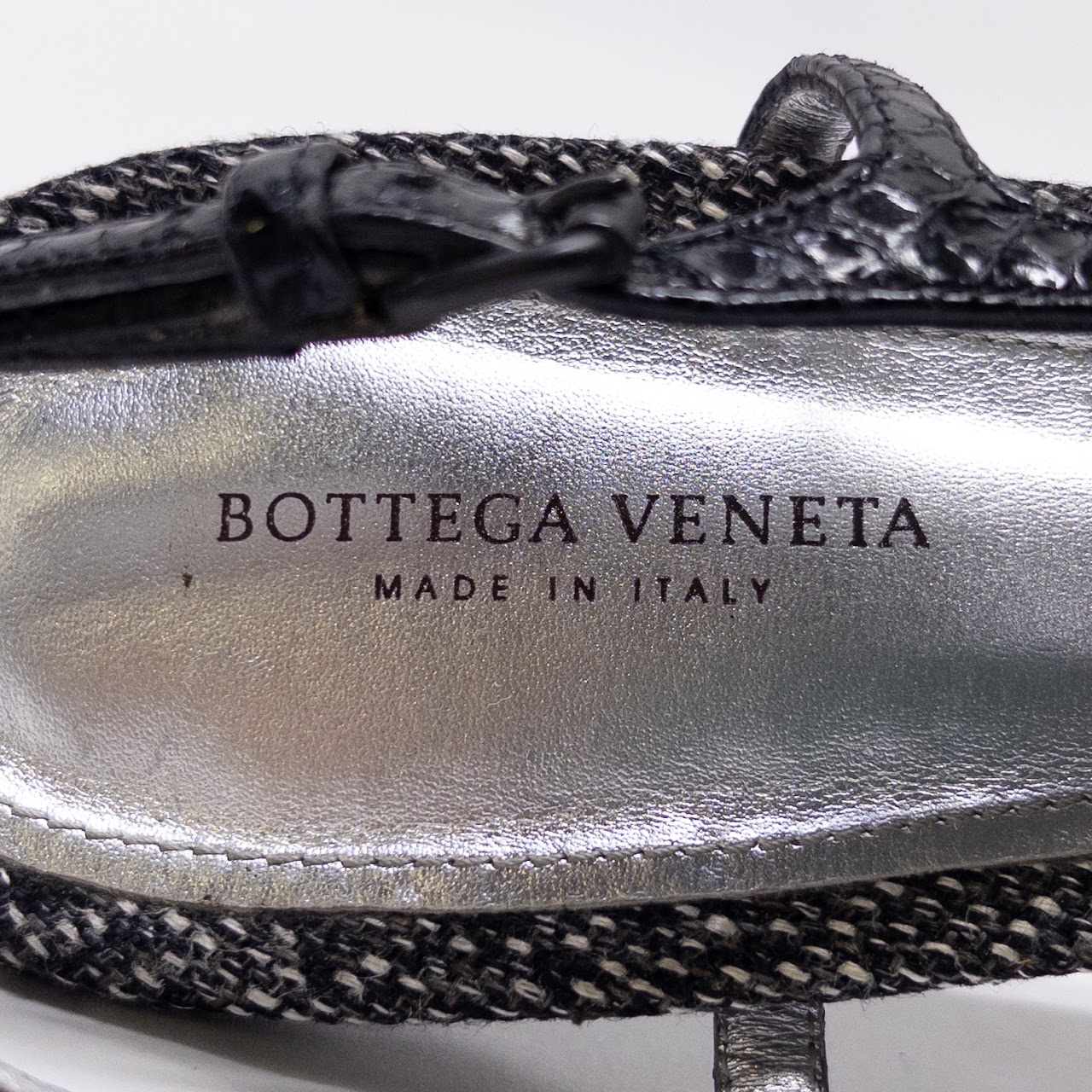 Bottega Veneta Intrecciato Weave Slingback Pumps