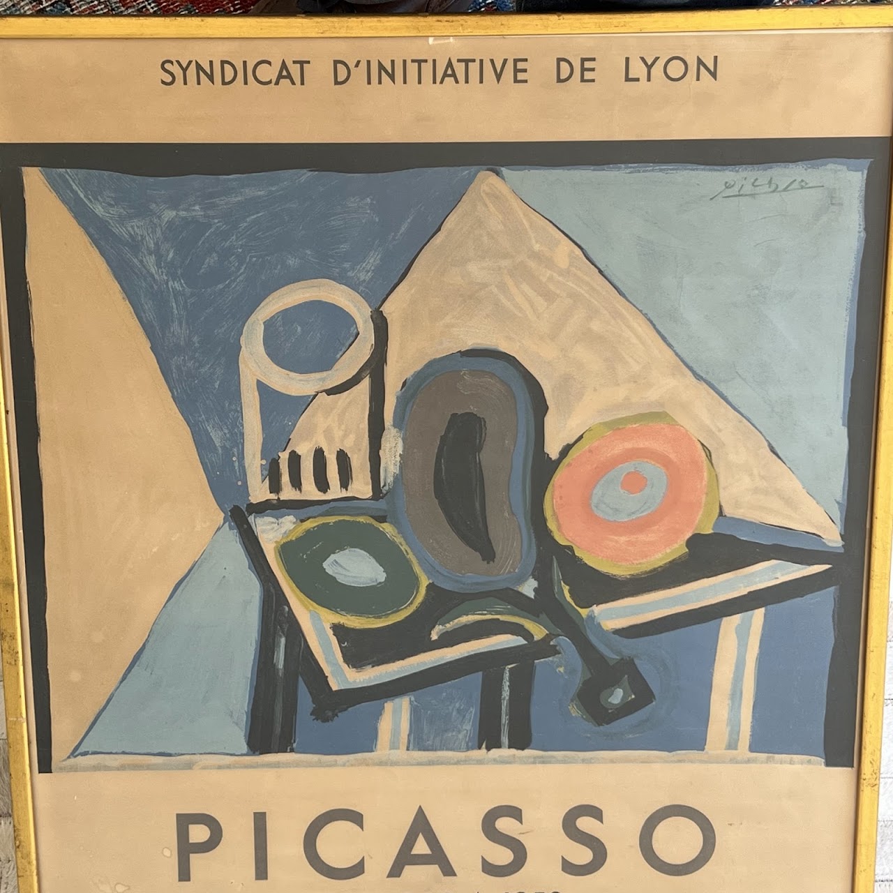 Pablo Picasso Festival de Lyon Mourlot Exhibition Poster, 1953