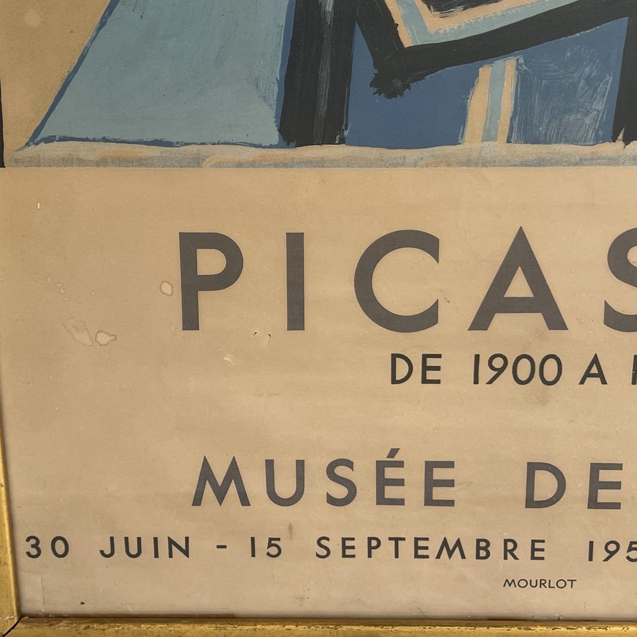 Pablo Picasso Festival de Lyon Mourlot Exhibition Poster, 1953