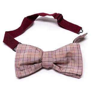 Burberry Silk Clip On Bowtie