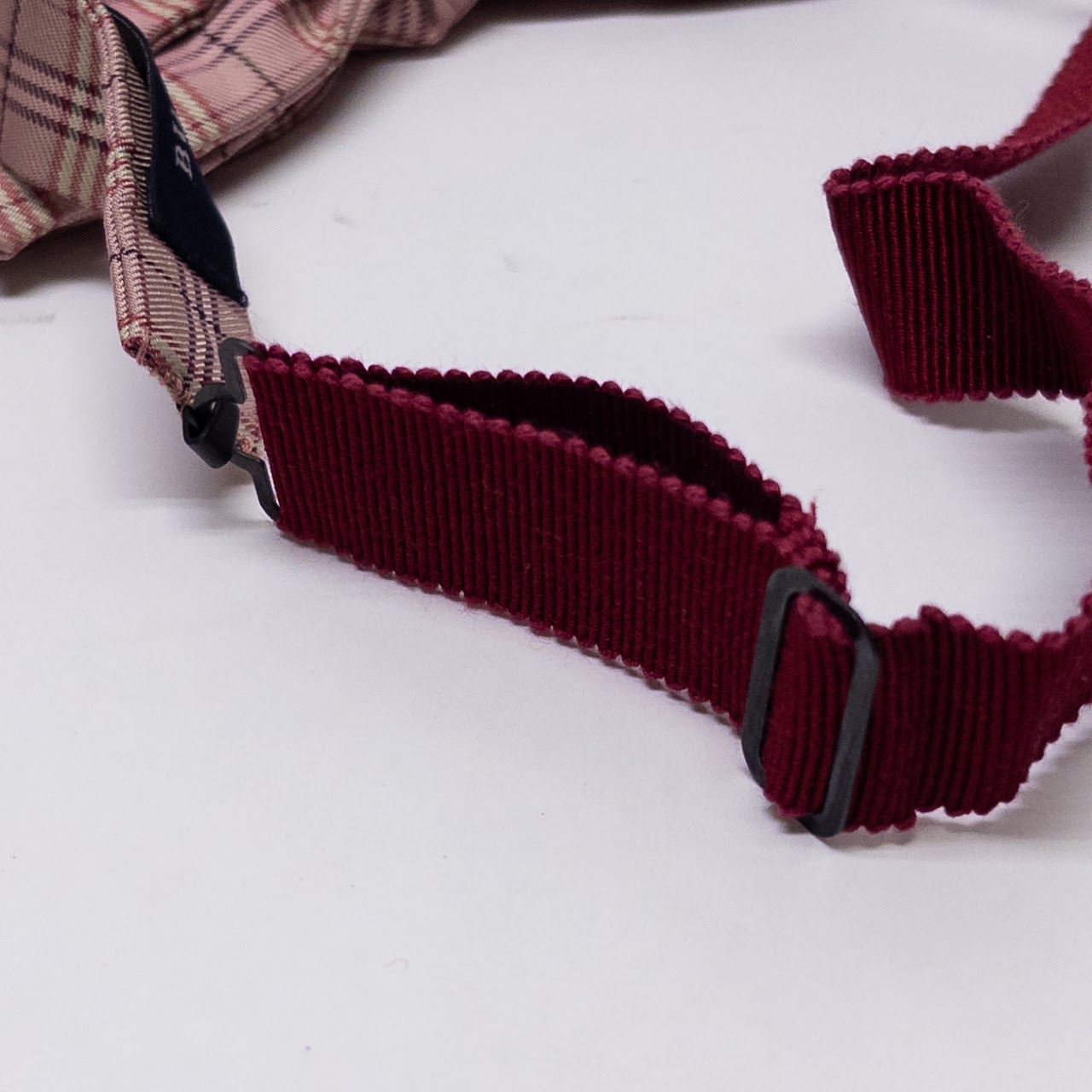 Burberry Silk Clip On Bowtie