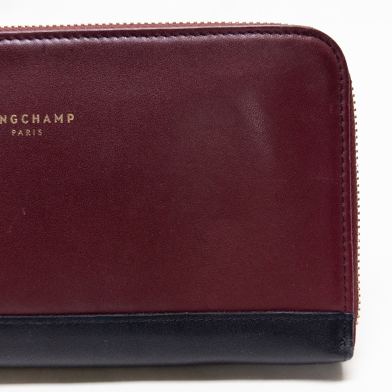 Longchamp Bi-Color Continental Wallet