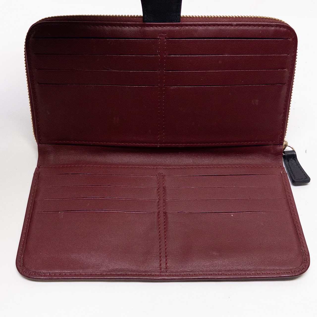 Longchamp Bi-Color Continental Wallet