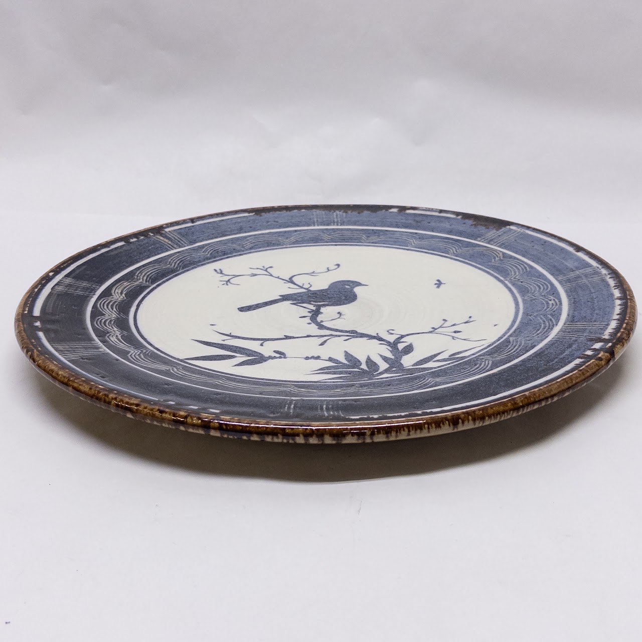 Seagrove Pottery N.C. Large Bird Platter