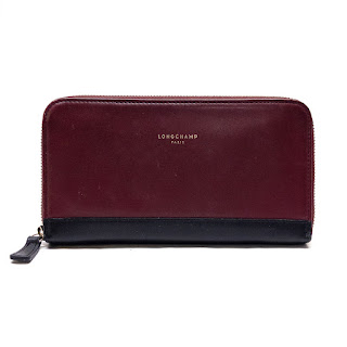 Longchamp Bi-Color Continental Wallet