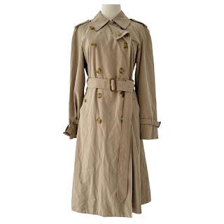 Burberry Lined Long Coat