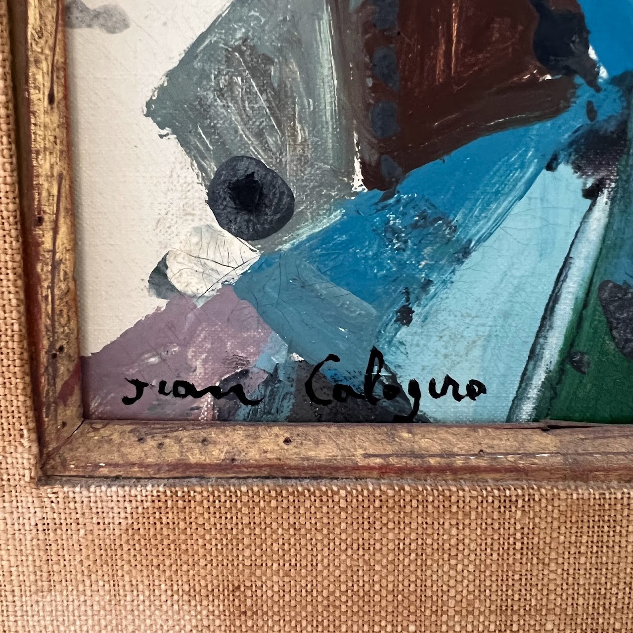 Jean Calogero Signed Oil Painting