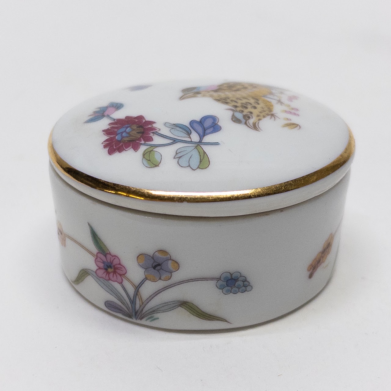 Haviland Limoges Fine China Lidded Trinket Box