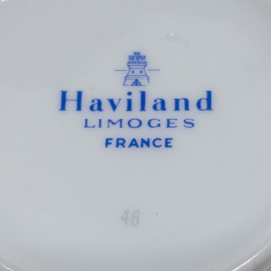 Haviland Limoges Fine China Lidded Trinket Box