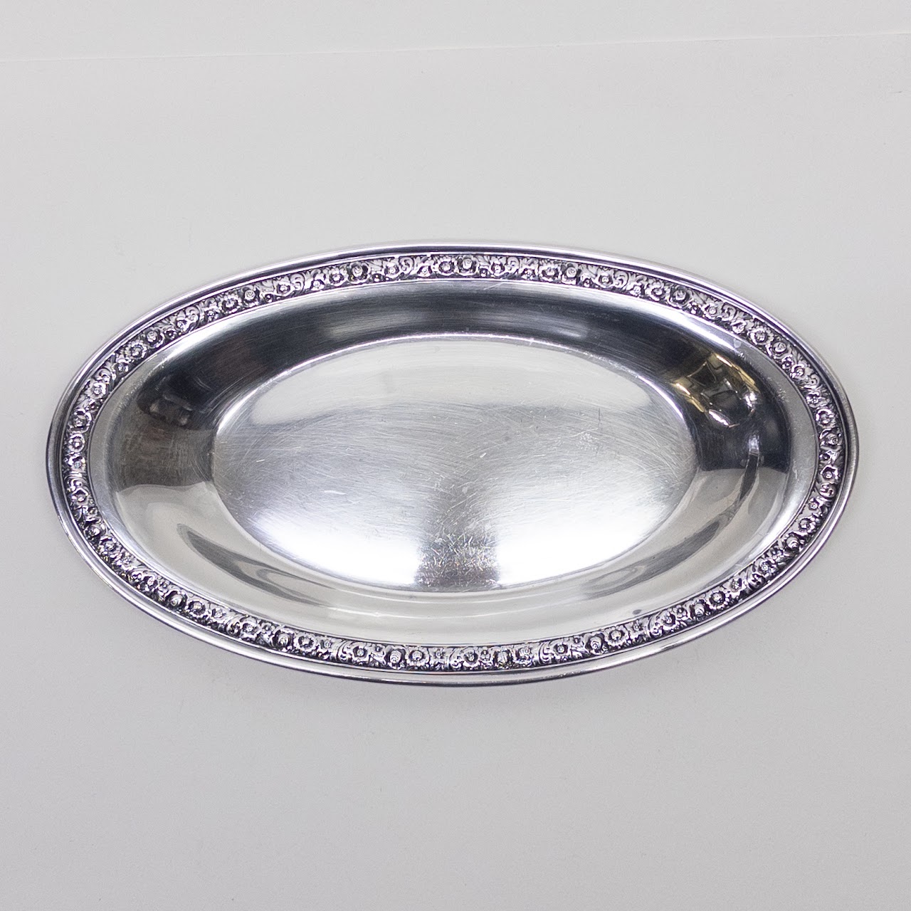 Sterling Silver Oblong Serving Tray