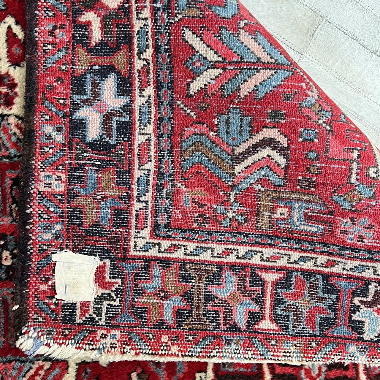 Heriz Wool Small Area Rug