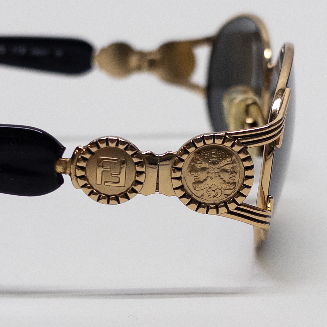 Fendi Double Medallion Vintage Sunglasses