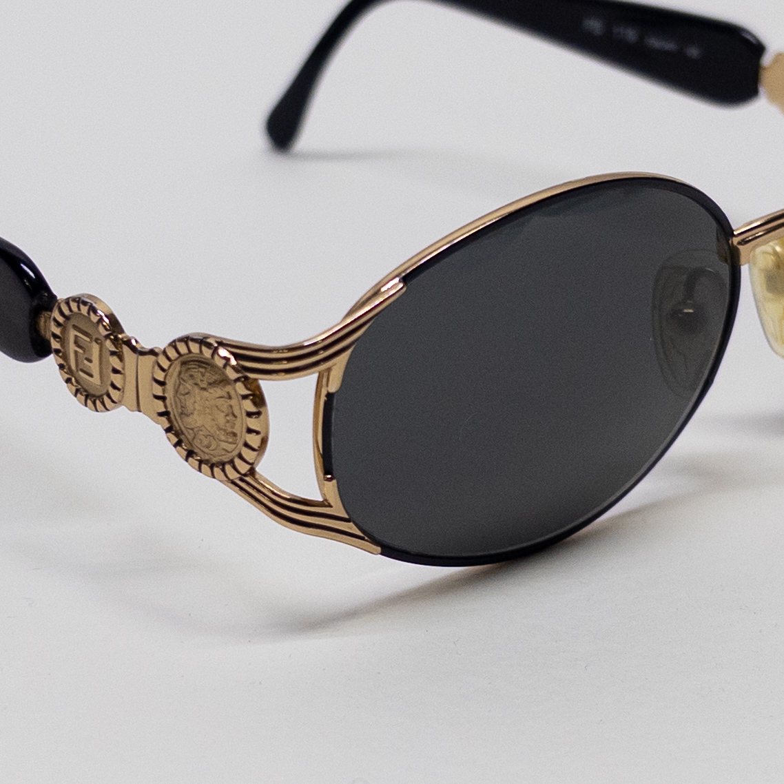 Fendi Double Medallion Vintage Sunglasses