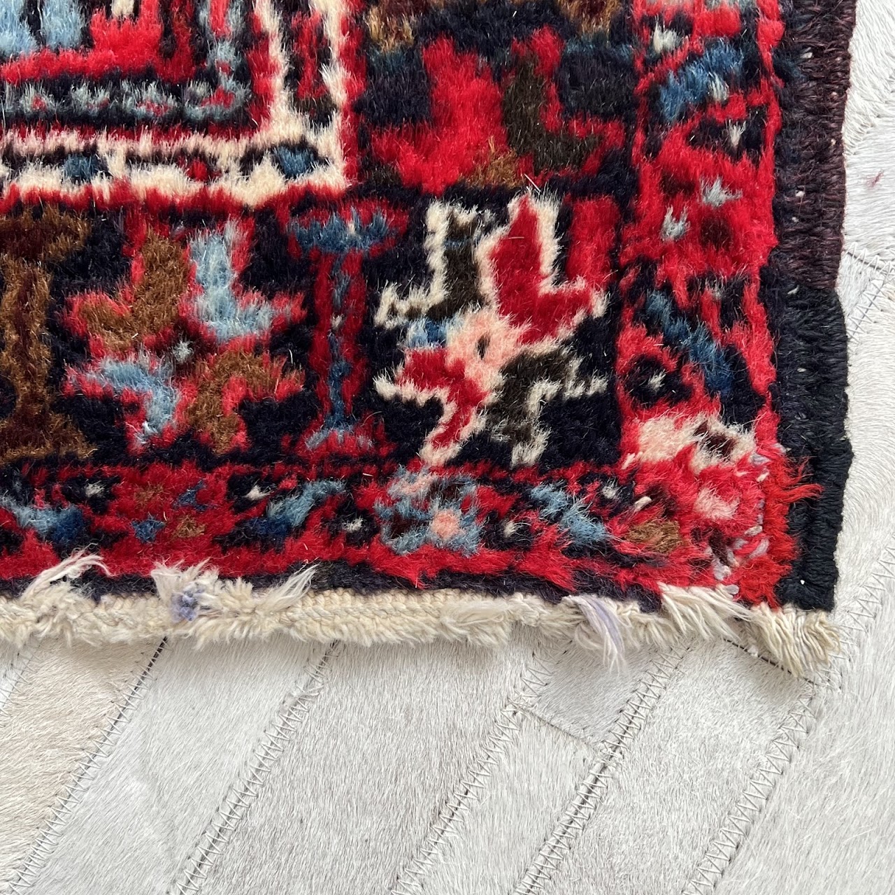 Heriz Wool Small Area Rug