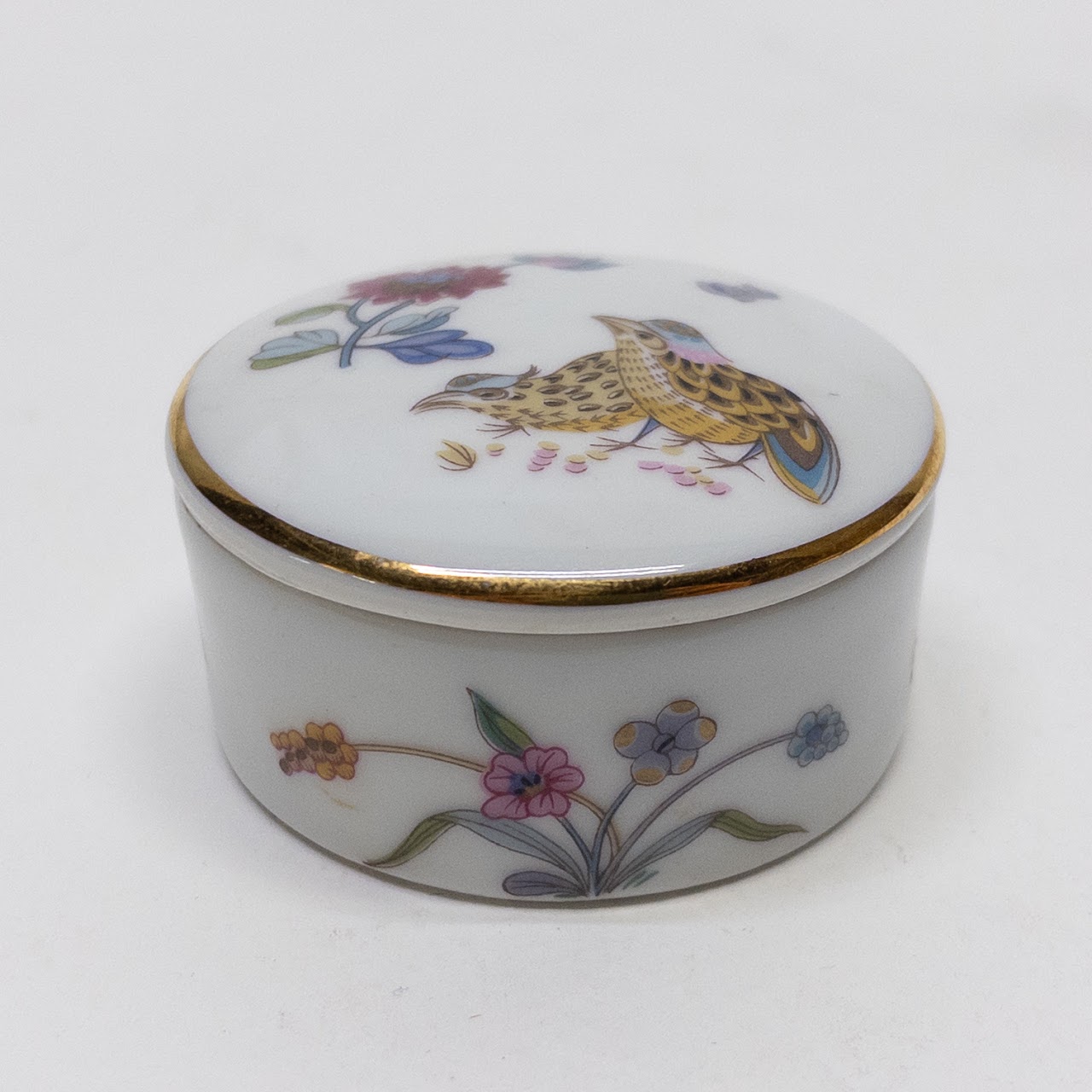 Haviland Limoges Fine China Lidded Trinket Box