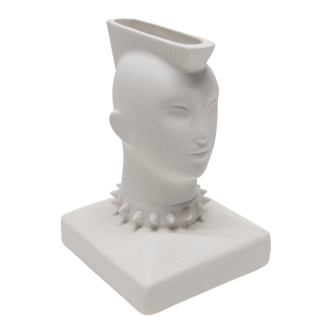 Jonathan Adler White Mohawk Match Holder