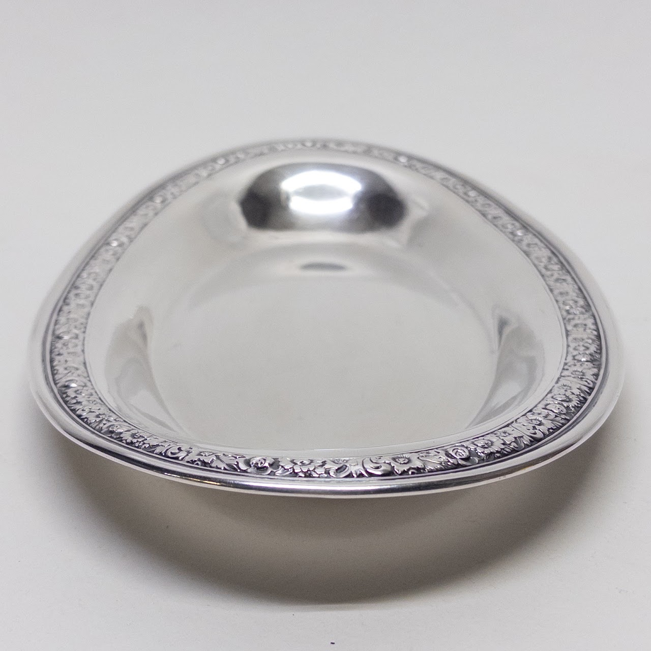 Sterling Silver Oblong Serving Tray