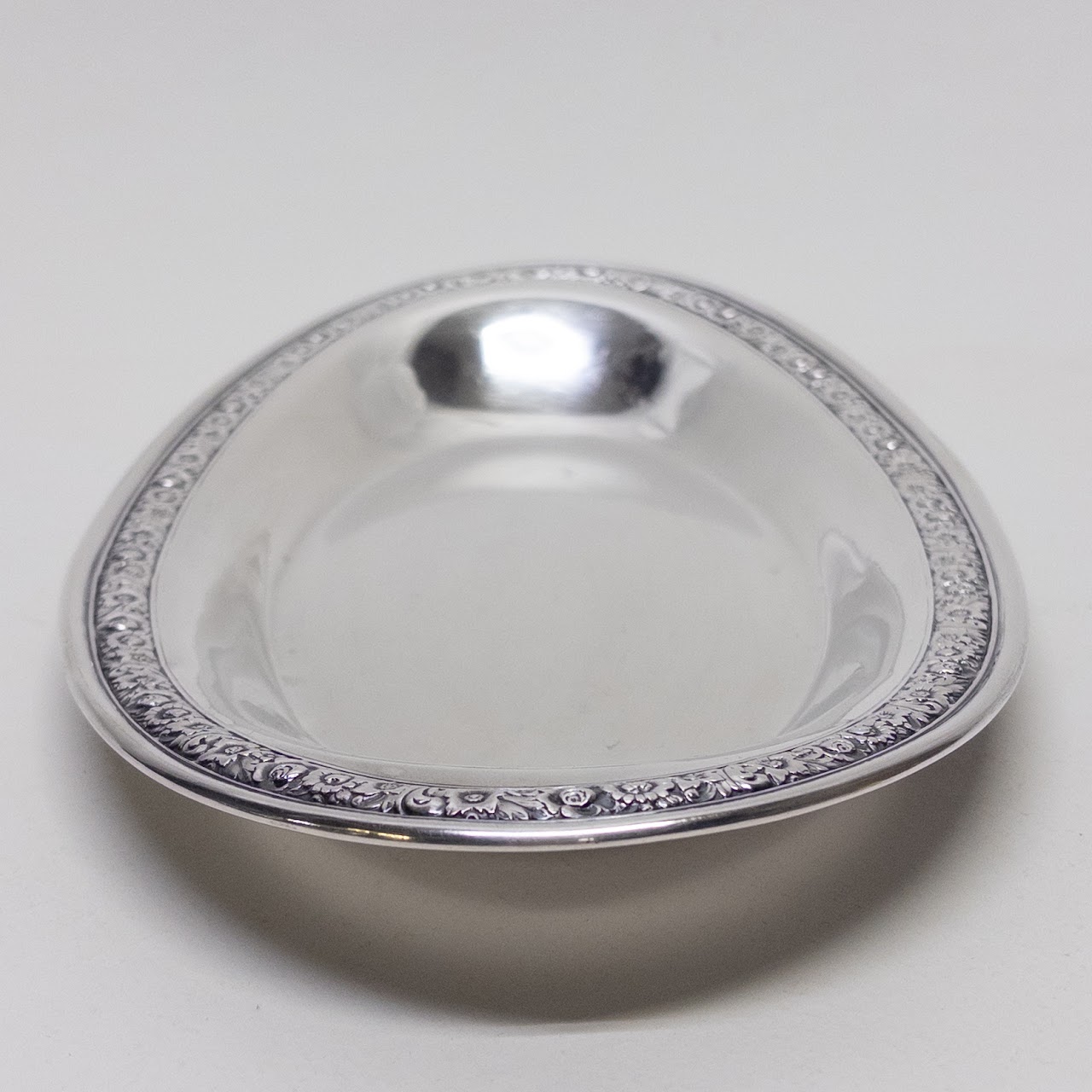 Sterling Silver Oblong Serving Tray