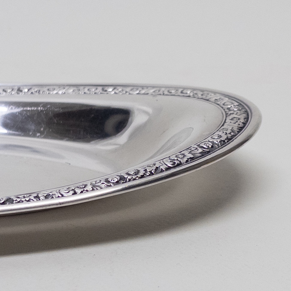 Sterling Silver Oblong Serving Tray