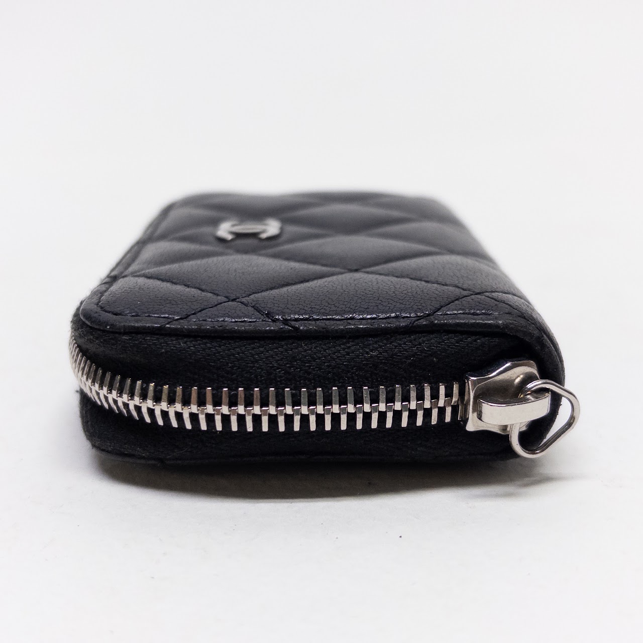 Chanel Quilted O-Zip Coin Purse