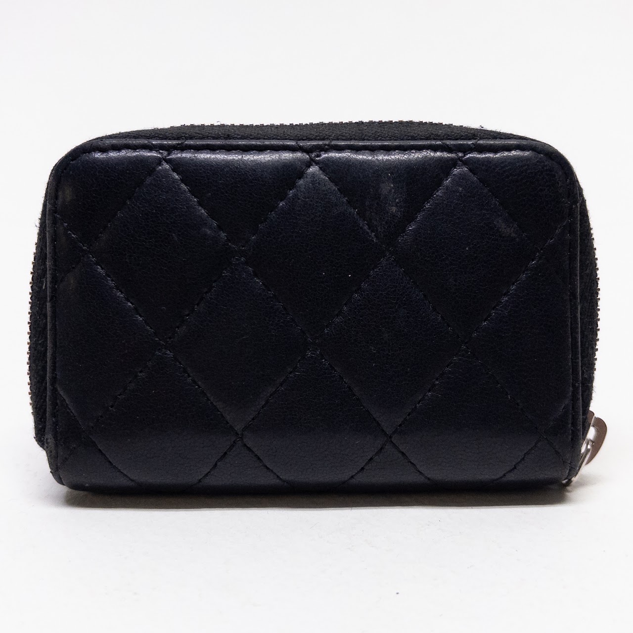 Chanel Quilted O-Zip Coin Purse