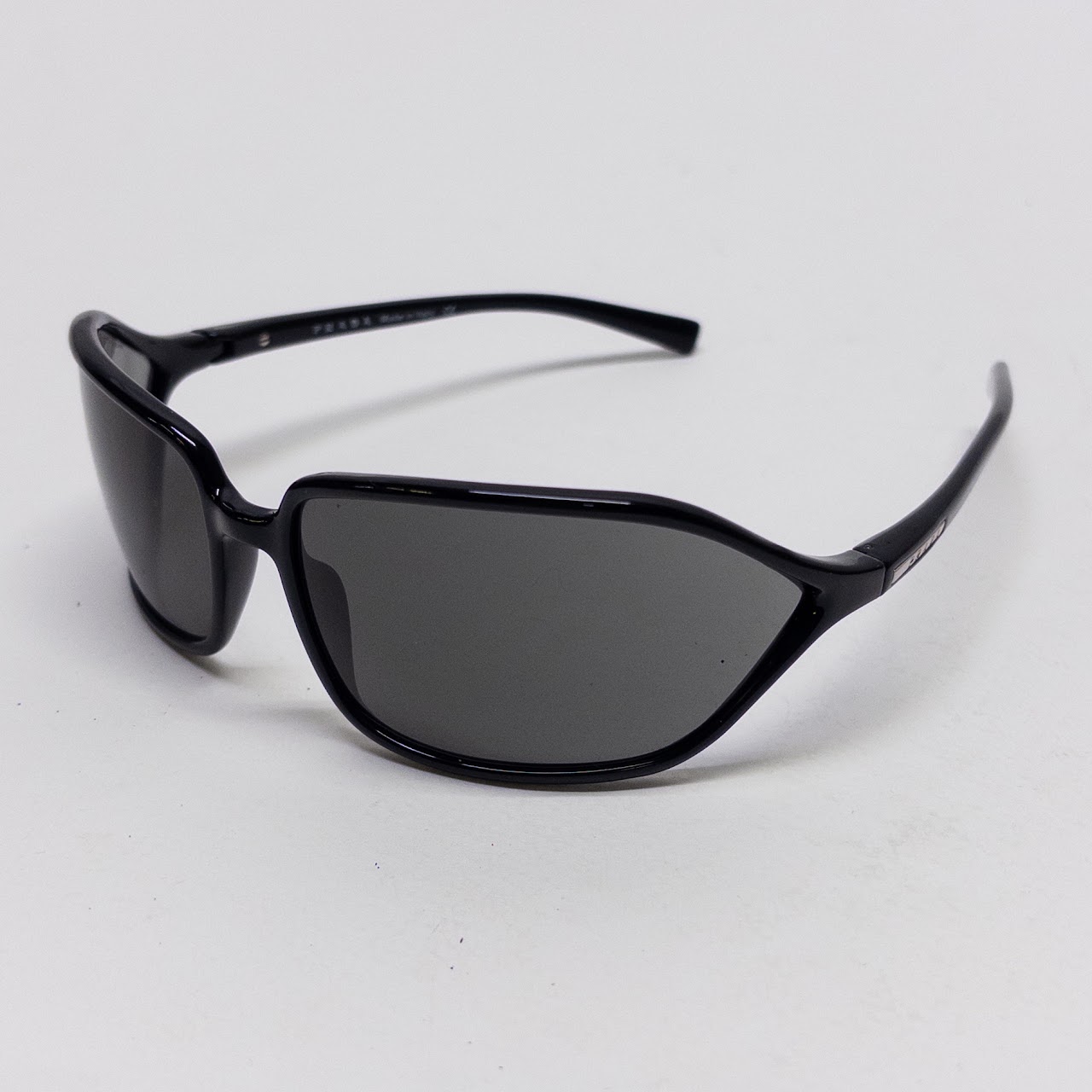 Prada Wraparound Cateye Sunglasses