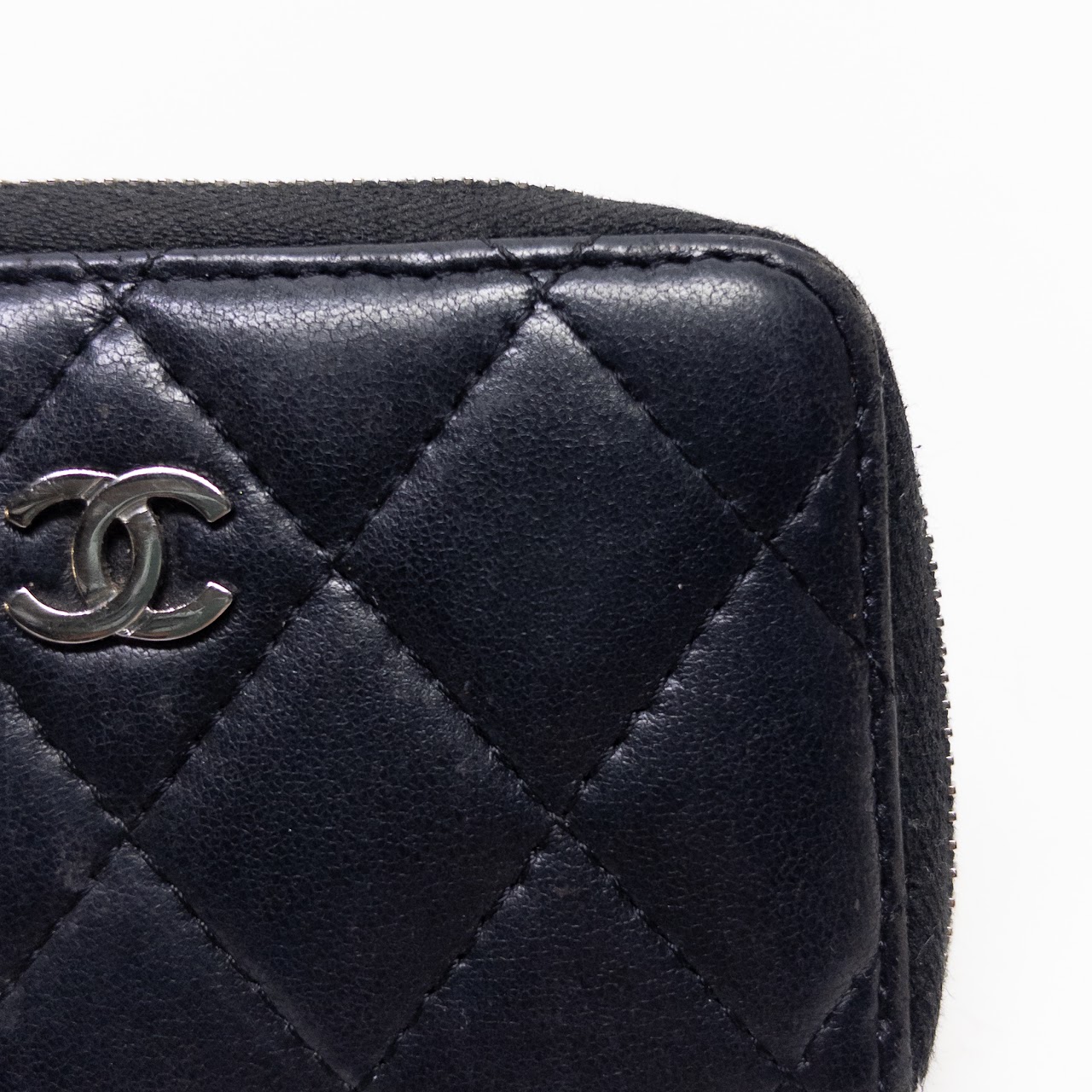 Chanel Quilted O-Zip Coin Purse