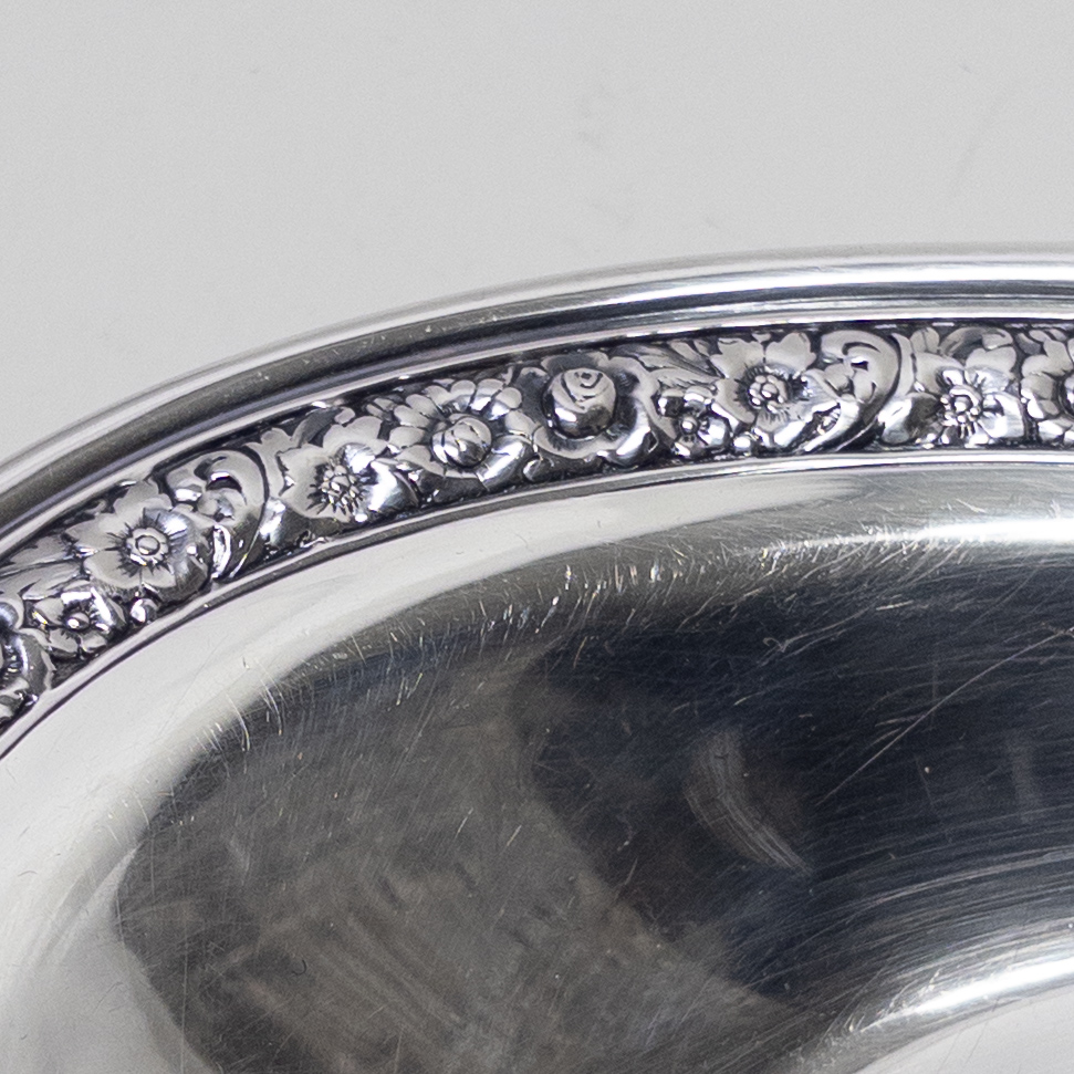 Sterling Silver Oblong Serving Tray