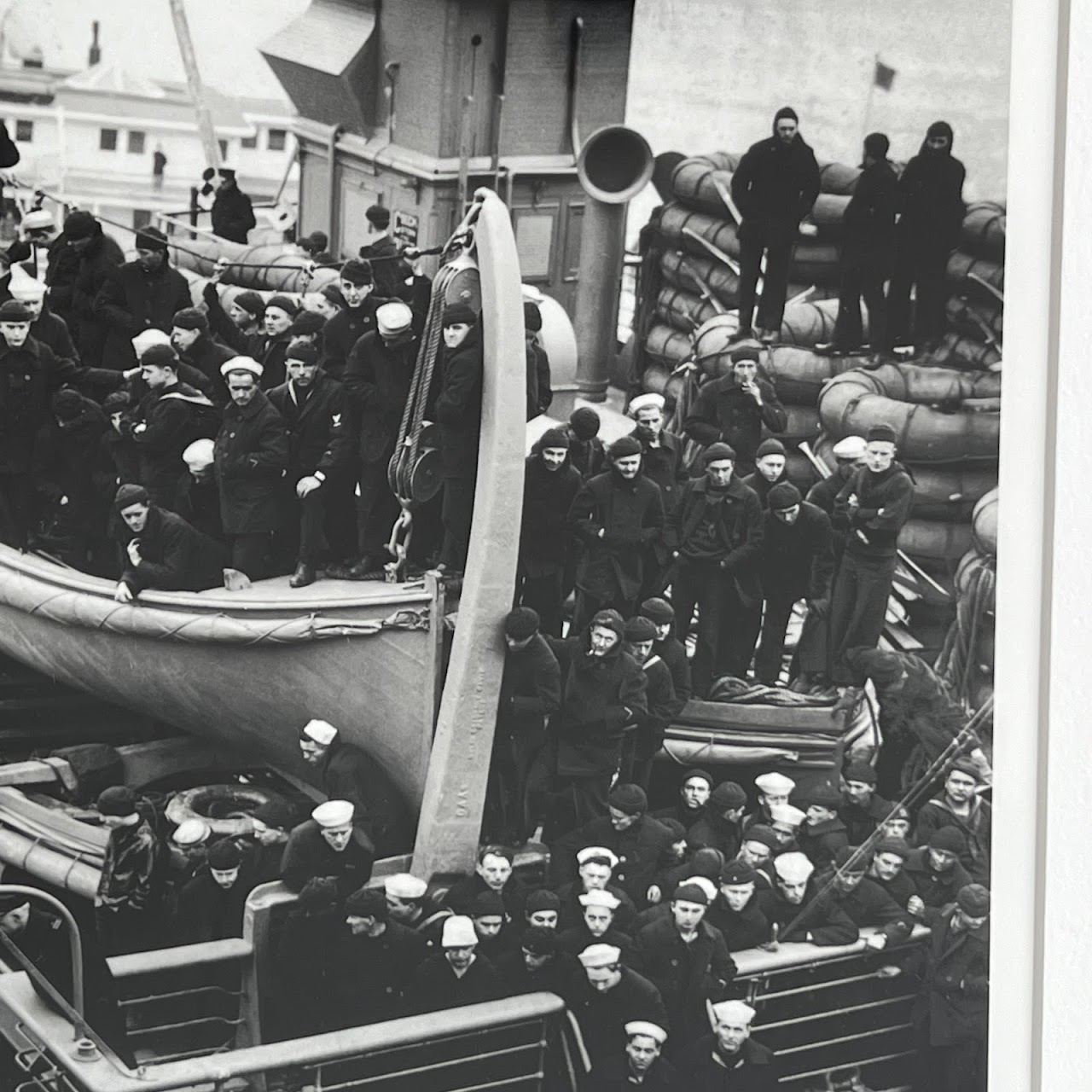 Paul Thompson WWI SS Leviathan New York Times Photo Collection Photograph