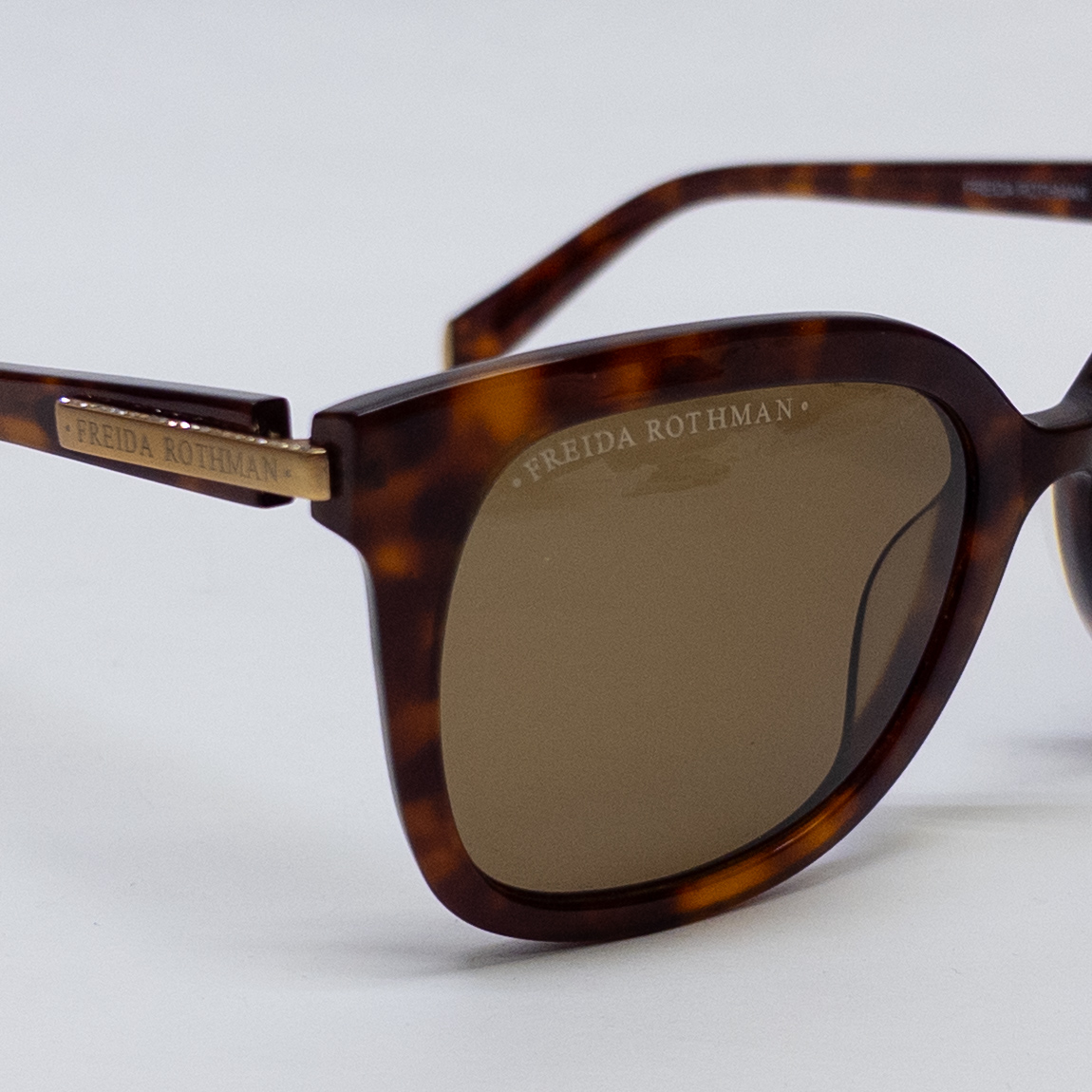 Frieda Rothman Brynn Tortoiseshell Sunglasses