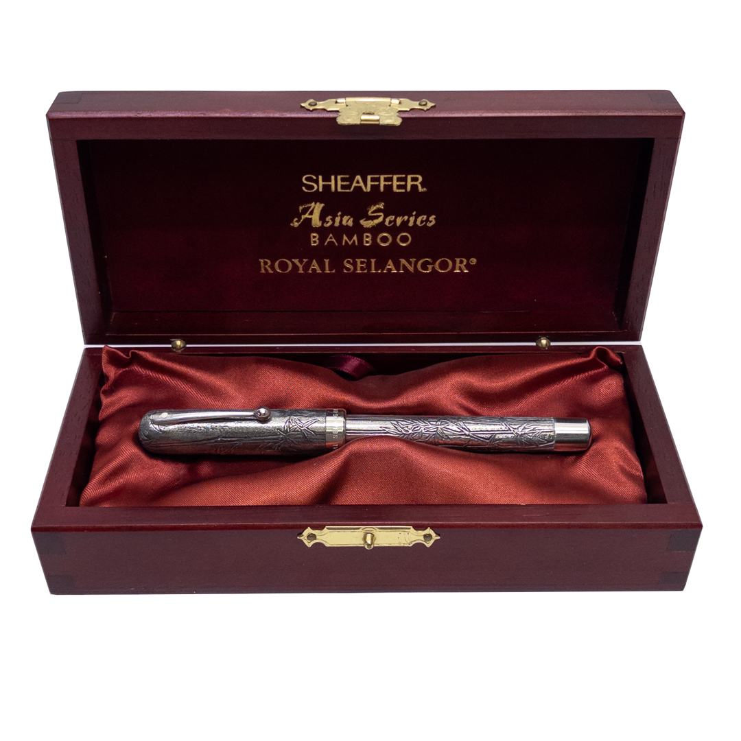 Sheaffer Asia Series Royal Selangor Bamboo Pewter Fountain Pen