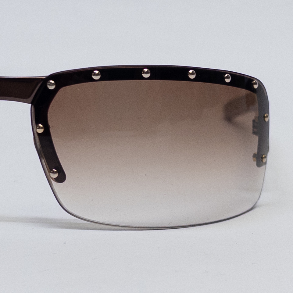 Gucci Studded Shield Sunglasses